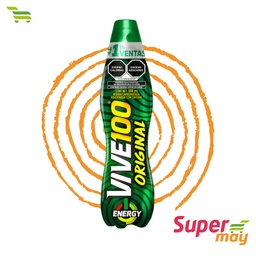 [204009] VIVE 100 BEBIDA ENERGETICA EXH/6 PZ 500 ML