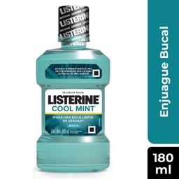 [604014] LISTERINE COOL MINT ENJUAGUE B 180 ML